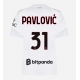 AC Milan Strahinja Pavlovic #31 Replike Gostujuci Dres za Ženska 2026-27 Kratak Rukav